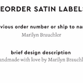 PPLR_HIDDEN_PRODUCT Reorder Previous Label Design - SATIN