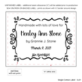 PPLR_HIDDEN_PRODUCT Decorative Frame Single Label