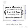 PPLR_HIDDEN_PRODUCT Swirl Accent Border (2"x3" Cotton - 12 labels/set)