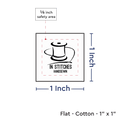 PPLR_HIDDEN_PRODUCT Print your Logo or Image on FLAT Cotton Tags