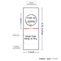 PPLR_HIDDEN_PRODUCT Circle Bow (1" wide - Satin)