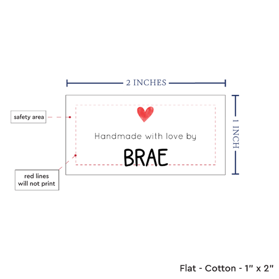 PPLR_HIDDEN_PRODUCT Simple Heart (2"x1"-Cotton)