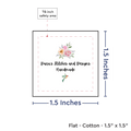 PPLR_HIDDEN_PRODUCT Print your Logo or Image on FLAT Cotton Tags
