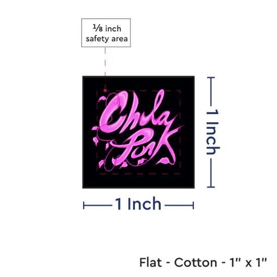 PPLR_HIDDEN_PRODUCT Print your Logo or Image on FLAT Cotton Tags