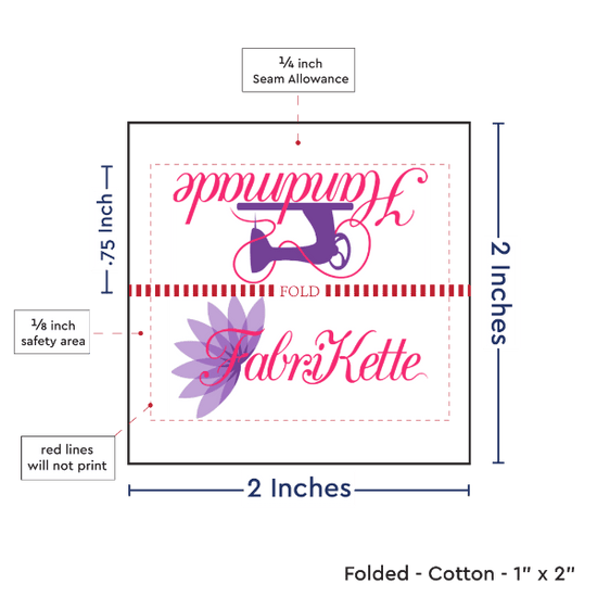 PPLR_HIDDEN_PRODUCT Print Your Logo or Image on FOLDED Cotton Tags