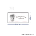 PPLR_HIDDEN_PRODUCT Print your Logo or Image on FLAT Cotton Tags