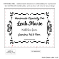 PPLR_HIDDEN_PRODUCT Decorative Frame Single Label