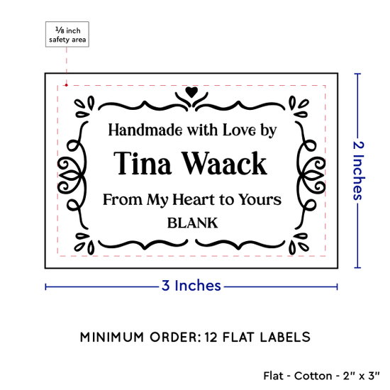 PPLR_HIDDEN_PRODUCT Swirl Accent Border (2"x3" Cotton - 12 labels/set)