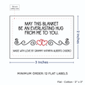 PPLR_HIDDEN_PRODUCT Double Heart Quote (2"x3" Cotton - 12 labels/set)