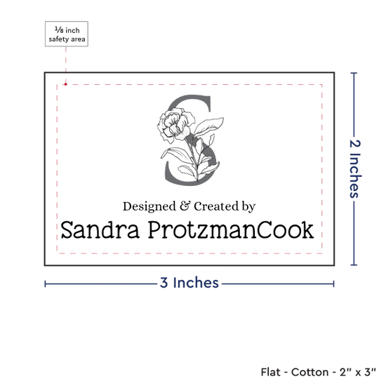 PPLR_HIDDEN_PRODUCT Floral Letter (2"x3"-Cotton)