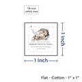 PPLR_HIDDEN_PRODUCT Print your Logo or Image on FLAT Cotton Tags