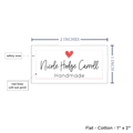 PPLR_HIDDEN_PRODUCT Simple Heart (2"x1"-Cotton)
