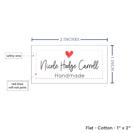 PPLR_HIDDEN_PRODUCT Simple Heart (2"x1"-Cotton)