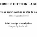 PPLR_HIDDEN_PRODUCT Reorder Previous Label Design - COTTON