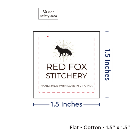 PPLR_HIDDEN_PRODUCT Print your Logo or Image on FLAT Cotton Tags