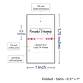 PPLR_HIDDEN_PRODUCT Print Your Logo/Image on Satin Tags (1" wide - Satin)