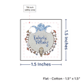 PPLR_HIDDEN_PRODUCT Print your Logo or Image on FLAT Cotton Tags