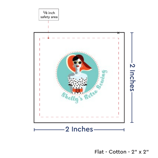 PPLR_HIDDEN_PRODUCT Print your Logo or Image on FLAT Cotton Tags