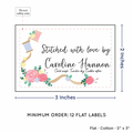 PPLR_HIDDEN_PRODUCT Thread and Flowers (2"x3" Cotton - 12 labels/set)