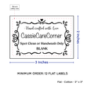 PPLR_HIDDEN_PRODUCT Swirl Accent Border (2"x3" Cotton - 12 labels/set)