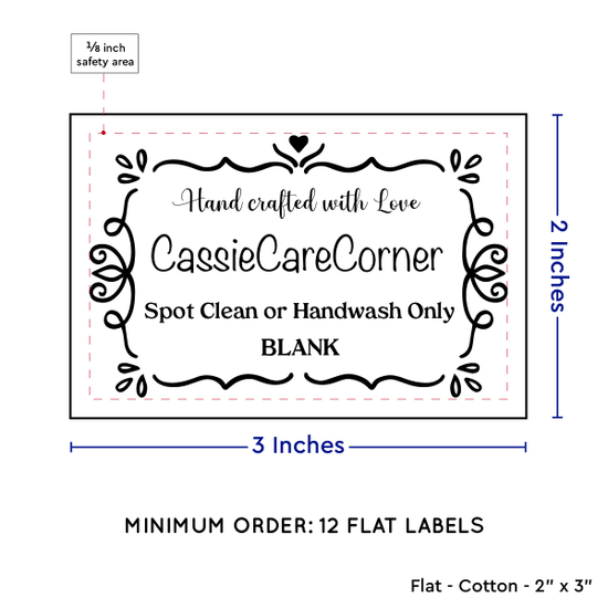 PPLR_HIDDEN_PRODUCT Swirl Accent Border (2"x3" Cotton - 12 labels/set)