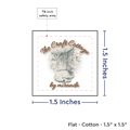 PPLR_HIDDEN_PRODUCT Print your Logo or Image on FLAT Cotton Tags