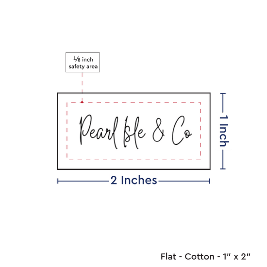 PPLR_HIDDEN_PRODUCT Print your Logo or Image on FLAT Cotton Tags