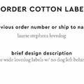 PPLR_HIDDEN_PRODUCT Reorder Previous Label Design - COTTON