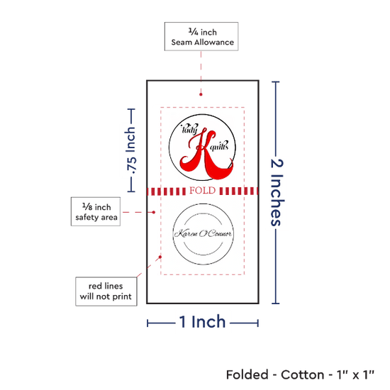 PPLR_HIDDEN_PRODUCT Print Your Logo or Image on FOLDED Cotton Tags
