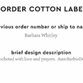 PPLR_HIDDEN_PRODUCT Reorder Previous Label Design - COTTON