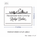 PPLR_HIDDEN_PRODUCT Winter Bird (2"x3" Cotton - 12 labels/set)