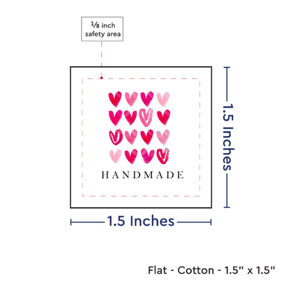 PPLR_HIDDEN_PRODUCT Print your Logo or Image on FLAT Cotton Tags