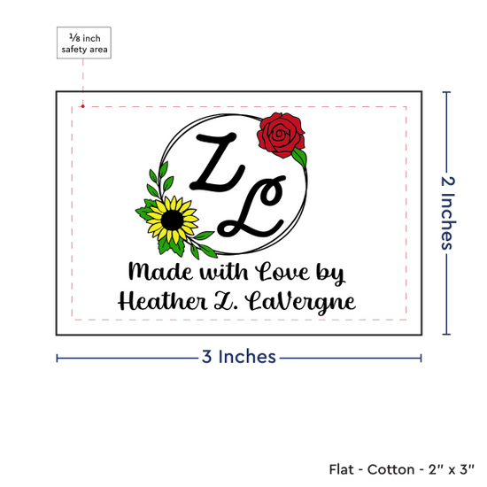 PPLR_HIDDEN_PRODUCT Print your Logo or Image on FLAT Cotton Tags