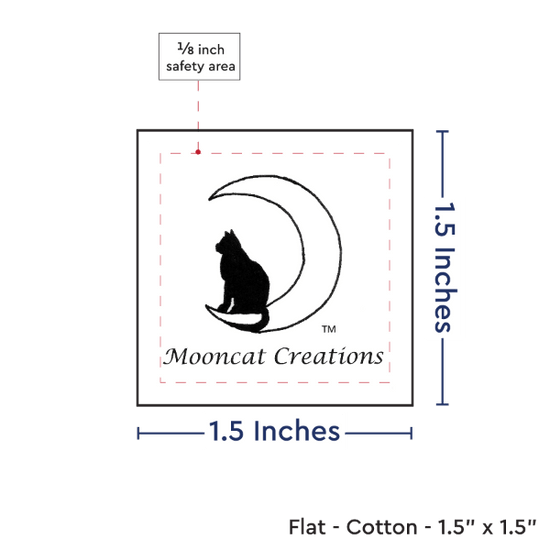 PPLR_HIDDEN_PRODUCT Print your Logo or Image on FLAT Cotton Tags