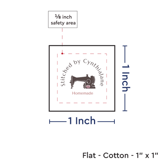 PPLR_HIDDEN_PRODUCT Print your Logo or Image on FLAT Cotton Tags