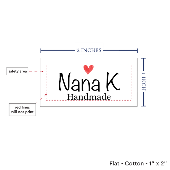 PPLR_HIDDEN_PRODUCT Simple Heart (2"x1"-Cotton)