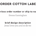 PPLR_HIDDEN_PRODUCT Reorder Previous Label Design - COTTON