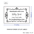 PPLR_HIDDEN_PRODUCT Swirl Accent Border (2"x3" Cotton - 12 labels/set)