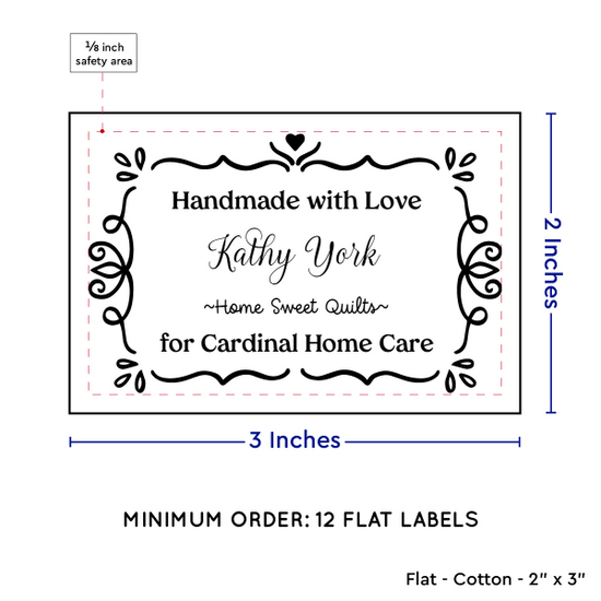 PPLR_HIDDEN_PRODUCT Swirl Accent Border (2"x3" Cotton - 12 labels/set)