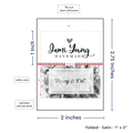 PPLR_HIDDEN_PRODUCT Print your Logo or Image on Satin Tags (2" wide - Satin)