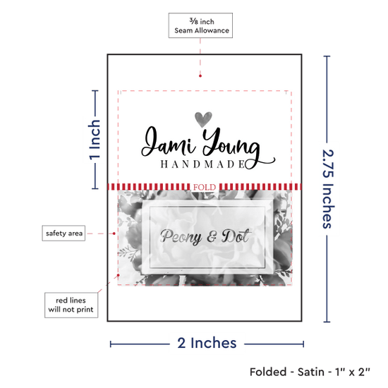 PPLR_HIDDEN_PRODUCT Print your Logo or Image on Satin Tags (2" wide - Satin)