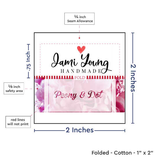 PPLR_HIDDEN_PRODUCT Print Your Logo or Image on FOLDED Cotton Tags