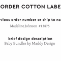 PPLR_HIDDEN_PRODUCT Reorder Previous Label Design - COTTON