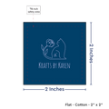 PPLR_HIDDEN_PRODUCT Print your Logo or Image on FLAT Cotton Tags