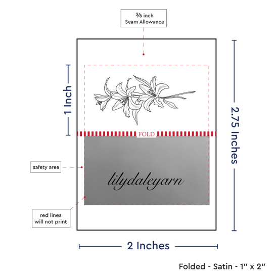 PPLR_HIDDEN_PRODUCT Print your Logo or Image on Satin Tags (2" wide - Satin)