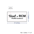 PPLR_HIDDEN_PRODUCT Print your Logo or Image on FLAT Cotton Tags