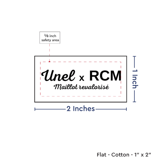 PPLR_HIDDEN_PRODUCT Print your Logo or Image on FLAT Cotton Tags