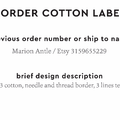 PPLR_HIDDEN_PRODUCT Reorder Previous Label Design - COTTON