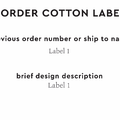 PPLR_HIDDEN_PRODUCT Reorder Previous Label Design - COTTON