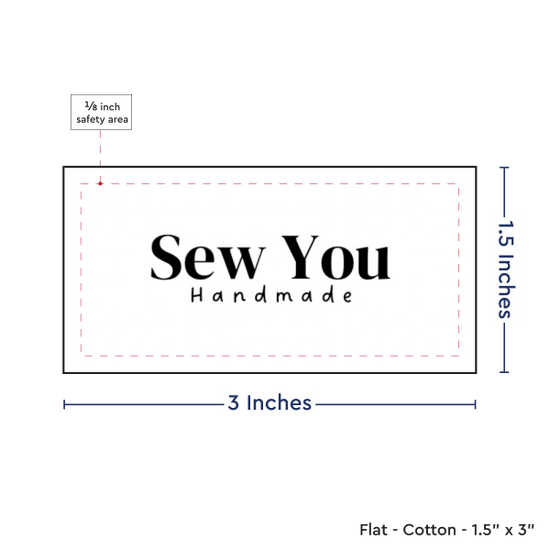 PPLR_HIDDEN_PRODUCT Print your Logo or Image on FLAT Cotton Tags